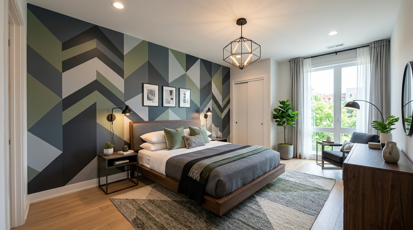 Use storage that hides visual noise